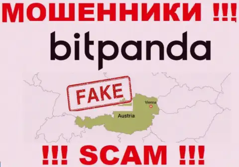 Ни одного слова правды касательно юрисдикции Bitpanda Com на интернет-сервисе компании нет - это мошенники