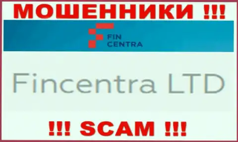 На официальном web-портале ФинЦентра Ком написано, что данной конторой управляет Fincentra LTD