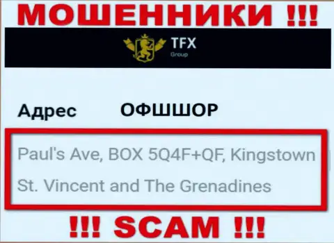 Не имейте дело с компанией TFX Group - эти internet мошенники пустили корни в офшоре по адресу: Paul's Ave, BOX 5Q4F+QF, Kingstown, St. Vincent and The Grenadines