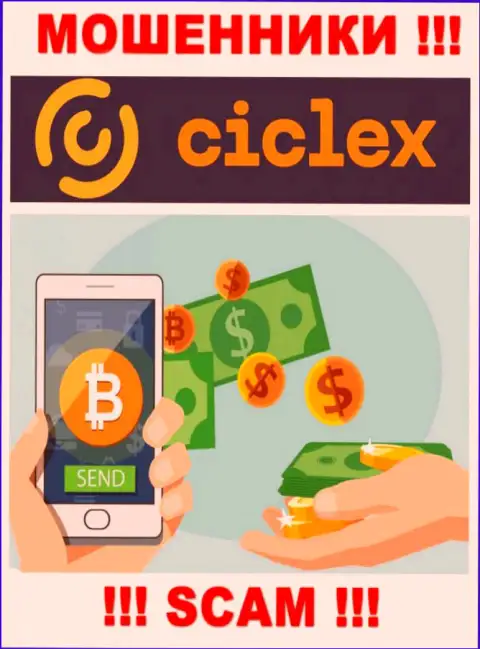 Ciclex Com не внушает доверия, Криптовалютный обменник - конкретно то, чем промышляют указанные internet-мошенники