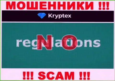 Компания Kryptex Org работает без регулятора - это очередные мошенники