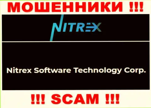 Сомнительная компания Nitrex Pro принадлежит такой же скользкой организации Nitrex Software Technology Corp