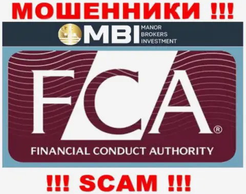 Осторожно, FCA - это проплаченный регулятор internet мошенников ManorBrokersInvestment
