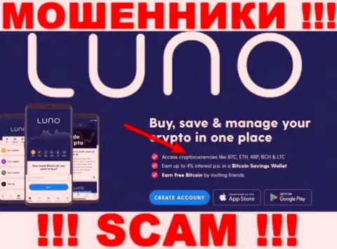 С организацией Luno связываться весьма опасно, их вид деятельности Криптовалютный обменник - это разводняк