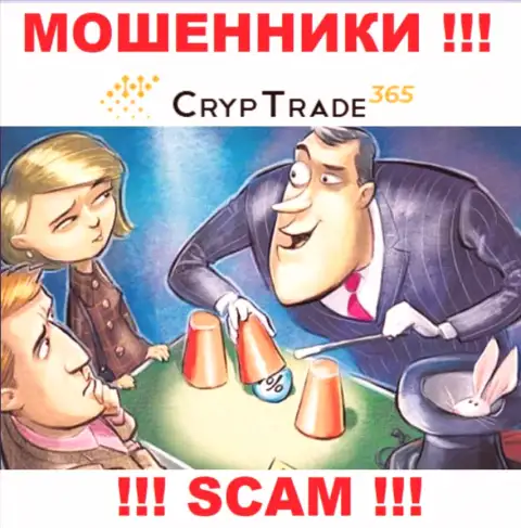 Cryp Trade365 - это РАЗВОД !!! Затягивают лохов, а после чего забирают все их вклады