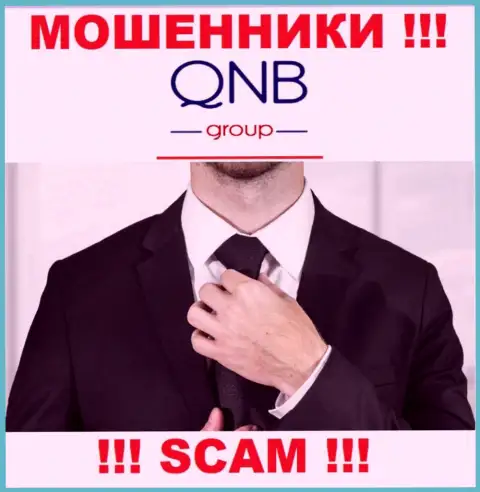 В компании QNB Group Limited не разглашают лица своих руководящих лиц - на официальном веб-сайте инфы не найти