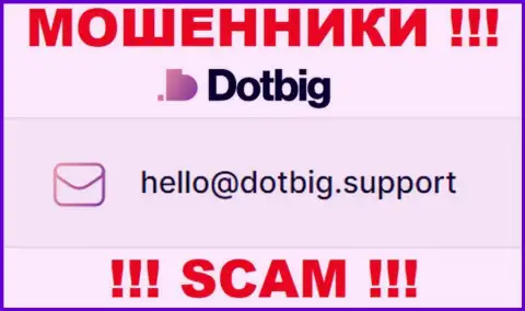 Не спешите переписываться с Dot Big, даже через почту - это циничные интернет-обманщики !!!