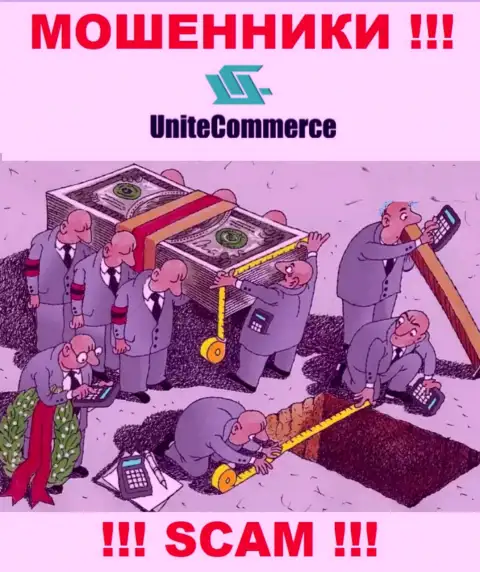 Вы глубоко ошибаетесь, если ждете заработок от сотрудничества с брокерской конторой UniteCommerce - это ОБМАНЩИКИ !!!