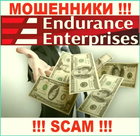 Endurance Enterprises втягивают в свою контору обманными способами, осторожно