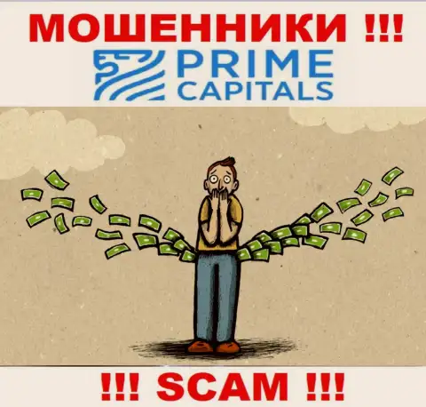 Вложенные денежные средства с конторой Prime Capitals Ltd Вы не приумножите - это ловушка, в которую вас хотят поймать