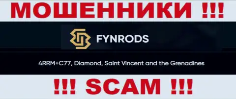 Не работайте совместно с организацией Fynrods Com - можно лишиться вкладов, потому что они зарегистрированы в оффшоре: 4RRM+C77, Diamond, Saint Vincent and the Grenadines
