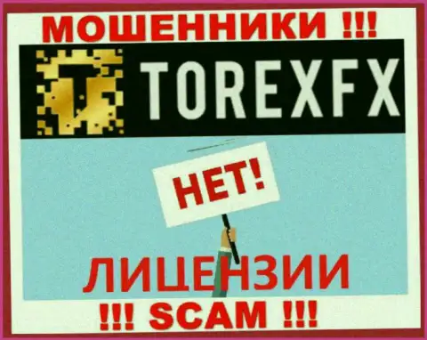 Разводилы TorexFX работают незаконно, т.к. у них нет лицензии !!!